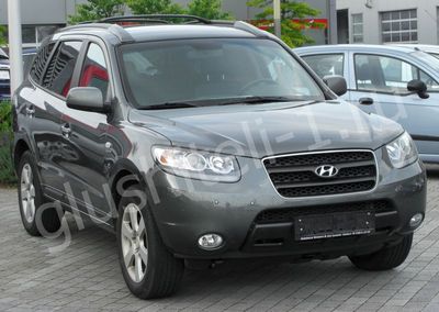 Купить глушитель, катализатор, пламегаситель Hyundai Santa Fe II в Москве